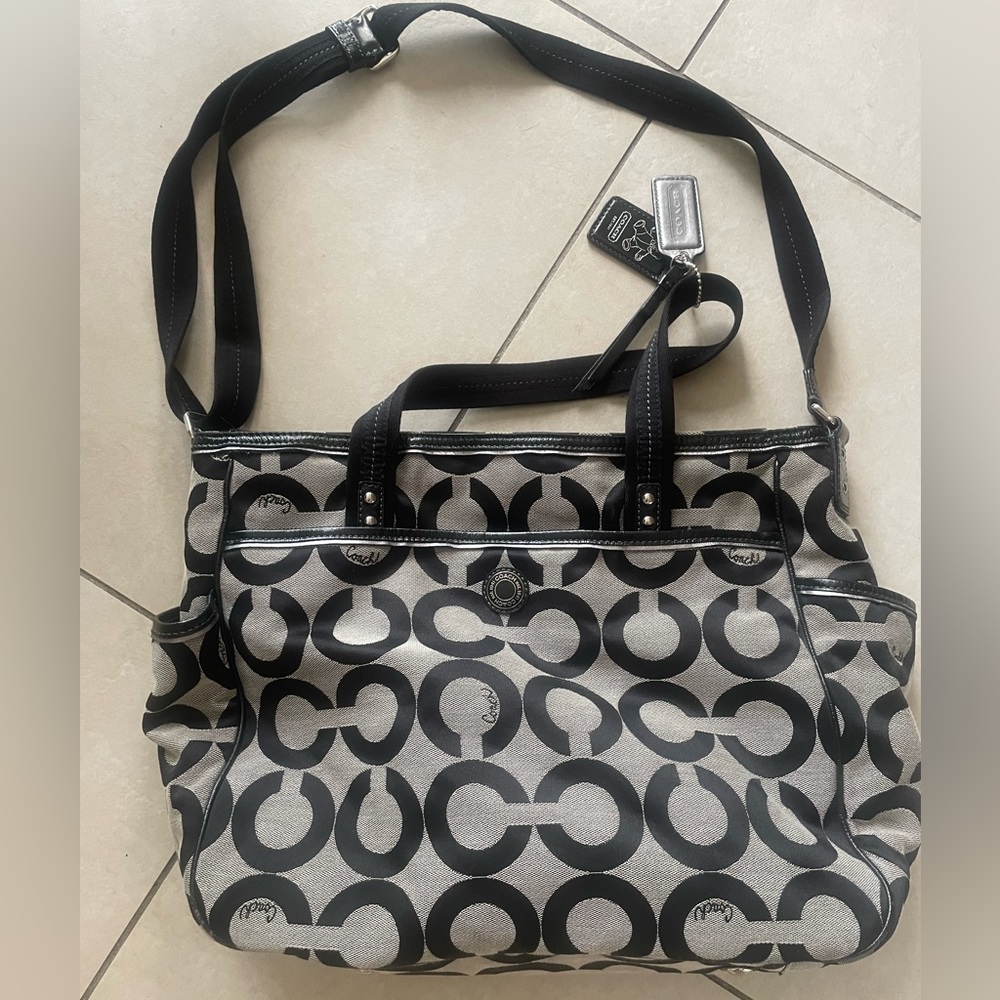 Coach diaper bag